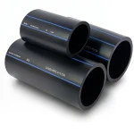 SPS HDPE Pipes PE 80 Pressure 12.5 Bar Outside Diameter 180 mm Thickness 16.4 mm Black | Saudi Pipes Systems (SPS)