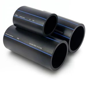 مواسير HDPE السعودي PE 80 ضغط 12.5 بار قطر خارجي 180 مم سمك 16.4 مم لون أسود | مصنع أنظمة الانابيب السعودي (SPS)