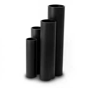 HDPE Pipes SDR 33 Outside Diameter 560 mm Thickness 17.2 mm Black