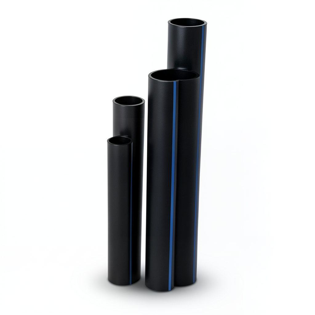 أنابيب HDPE SDR 22 قطر خارجي 40 مم سمك 1.9 مم لون أسود