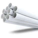 مواسير UPVC ضغط 17.2 بار مقاس 3 إنش سمك 5.23 مم لون أبيض