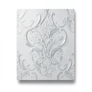 Italian Wall Covering 10m x 1.06m Light Gray, Model 83420