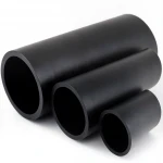 أنابيب HDPE الوطني لشبكات المياه  ضغط 8 بار قطر خارجي 200 مم سمك 6.2 مم لون اسود