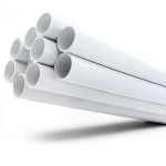 مواسير UPVC ضغط 13.8 بار مقاس ¼ 1 إنش سمك 2.01 مم لون أبيض