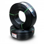 أنابيب HDPE  نيبروبلاست PE 100 ضغط 20 بار قطر خارجي 63 مم سمك 7.1 مم لون اسود
