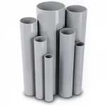 UPVC Pipes Modern Technology Nominal Pressure 4 Bar Outside Diameter 400 mm Thickness 7.9 mm Gray Colour