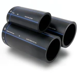 SPS HDPE Pipes PE 80 Pressure 12.5 Bar Outside Diameter 225 mm Thickness 20.5 mm Black | Saudi Pipes Systems (SPS)