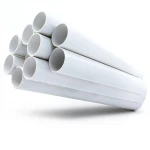مواسير UPVC ضغط 13.8 بار مقاس 3 إنش سمك 4.24 مم لون أبيض