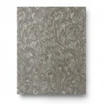 Italian patterned wall Covering, size 10 m x  0.73 m, dark beige color, model 56862