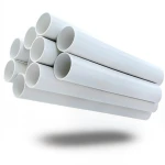 UPVC Pipes Nominal Pressure 13.8 Bar Size 6 Inch Thickness 8.03 mm White