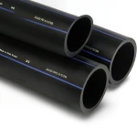 SPS HDPE Pipes PE 80 Pressure 8 Bar 250 mm OD Thickness 14.8 mm Black | Saudi Pipes Systems (SPS)