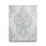 Italian Wall Covering 10m x 1.06m Light Gray, Model 83420