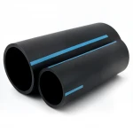 مواسير HDPE الوطني لشبكات المياه  ضغط 10 بار قطر خارجي 40 مم سمك 1.9 مم لون اسود