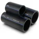 SPS HDPE Pipes PE 80 Pressure 5 Bar Outside Diameter 280 mm Thickness 10.7 mm Black | Saudi Pipes Systems (SPS)