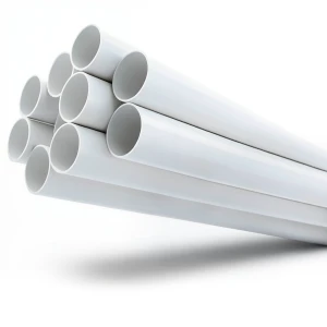 مواسير UPVC ضغط 17.2 بار مقاس ¼ 1 إنش سمك 2.49 مم لون أبيض