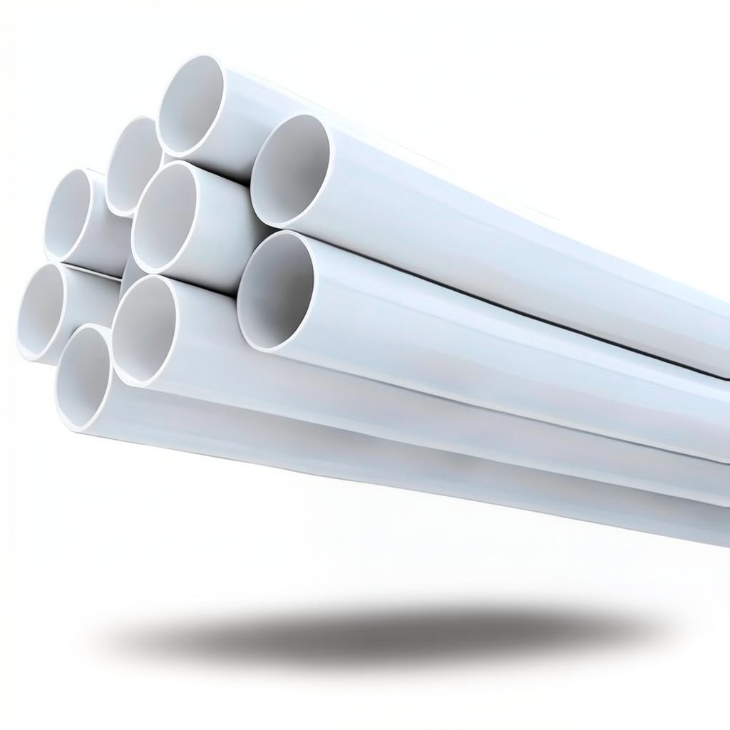 UPVC Pipes Nominal Pressure 11 Bar Size 1 ½ inch Thickness 1.85 mm White