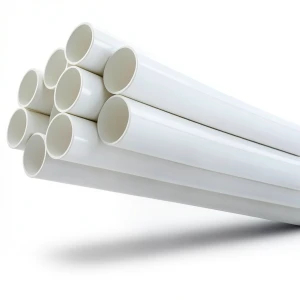 مواسير UPVC مقاس 2 إنش، ضغط 17.2 بار، سمك 3.56 مم، لون أبيض