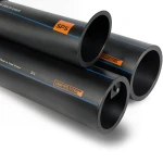 SPS HDPE Pipes PE 80 Pressure 8 Bar Outside Diameter 280 mm Thickness 16.6 mm Black | Saudi Pipes Systems (SPS)