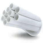 UPVC Pipes Nominal Pressure 17.2 Bar Size 3 Inch Thickness 5.23 mm White