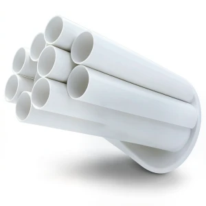 مواسير UPVC ضغط 17.2 بار مقاس 3 إنش سمك 5.23 مم لون أبيض