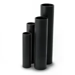 HDPE Pipes SDR 22 Outside Diameter 200 mm Thickness 9.1 mm Black