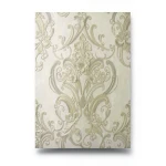 Italian Wallpaper 10m x 1.06m Light Beige, Model 83430