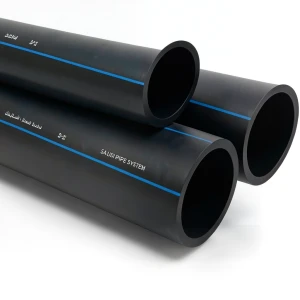 SPS HDPE Pipes PE 80 Pressure 5 Bar Outside Diameter 315 mm Thickness 12.1 mm Black | Saudi Pipes Systems (SPS)