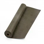Italian wallpaper, dark beige color, length 10 m, width 0.53 m, model 57038