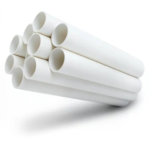 UPVC Pipes 6 Inch Thickness 9.91 mm Pressure 17.2 Bar White