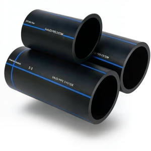 مواسير HDPE PE 80 ضغط 8 بار قطر خارجي 315 مم سمك 18.7 مم لون أسود | مصنع أنظمة الانابيب السعودي (SPS)