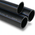 SPS HDPE Pipes PE 80 Pressure 8 Bar Outside Diameter 355 mm Thickness 21.1 mm Black | Saudi Pipes Systems (SPS)