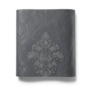 Italian Wallpaper Dark Grey Color 10m x 1.06m, Model 83409
