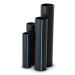 HDPE Pipes SDR 22 Outside Diameter 500 mm Thickness 22.8 mm Black