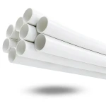 UPVC Pipes Nominal Pressure 13.8 Bar Size 4 Inch Thickness 5.44 mm White