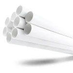 UPVC Pipes Nominal Pressure 13.8 Bar Size 6 Inch Thickness 8.03 mm White