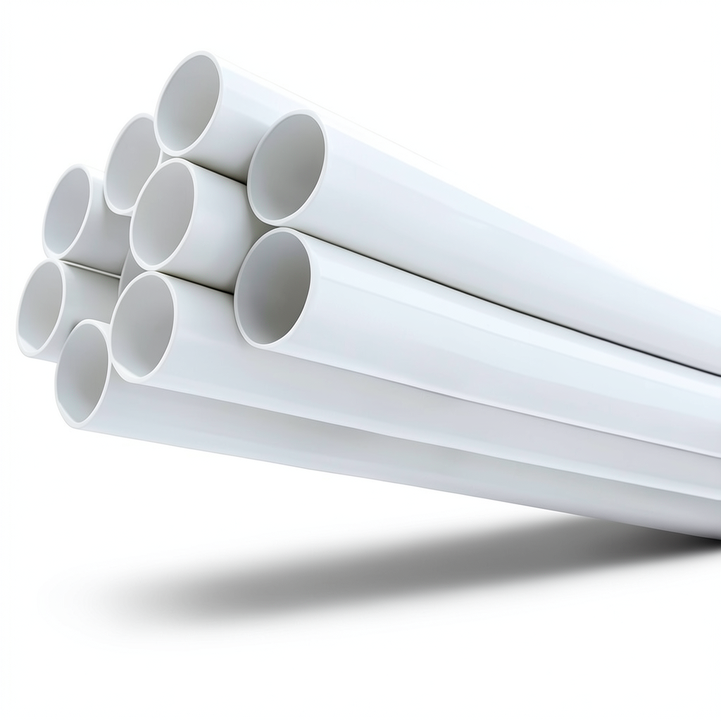UPVC Pipes Nominal Pressure 13.8 Bar Size 8 Inch Thickness 10.41 mm White