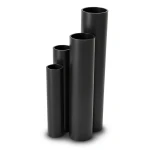 HDPE Pipes SDR 33 Outside Diameter 1000 mm Thickness 30.6 mm Black