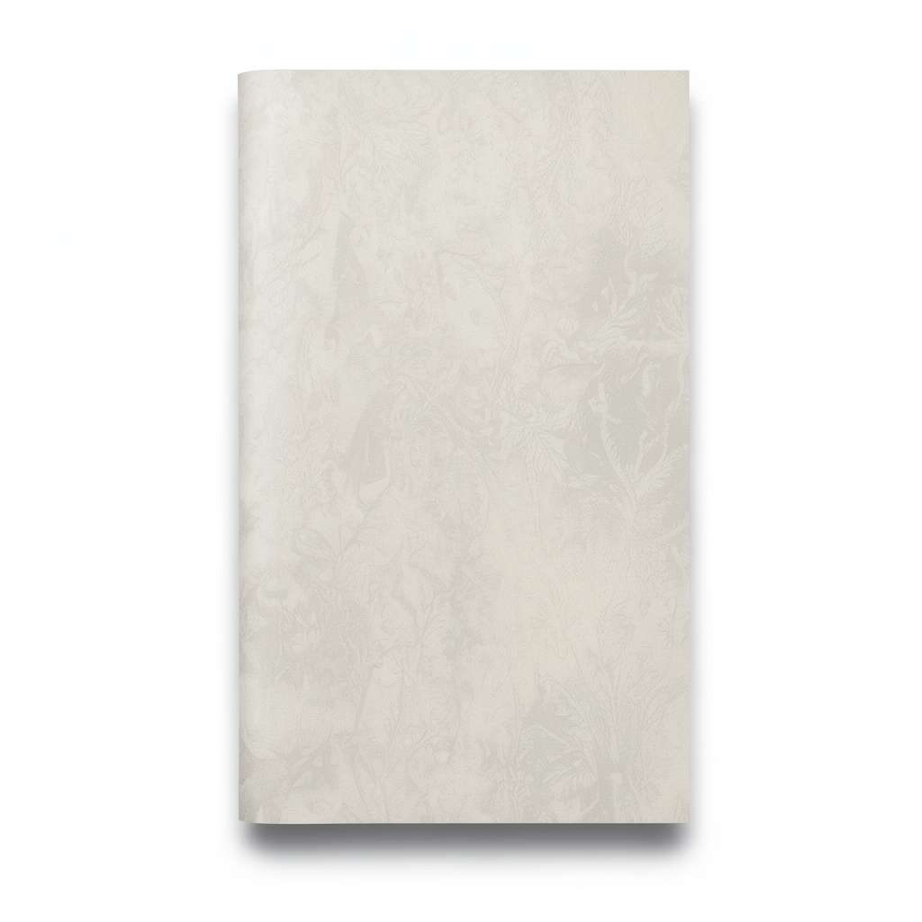 Italian Wallpaper Patterned Design 10 m x 0.70 m Pale Beige