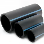 NPF HDPE Pipes for Water Networks   Pressure 8 Bar Outside Diameter 140 mm Thickness 4.3 mm Color Black