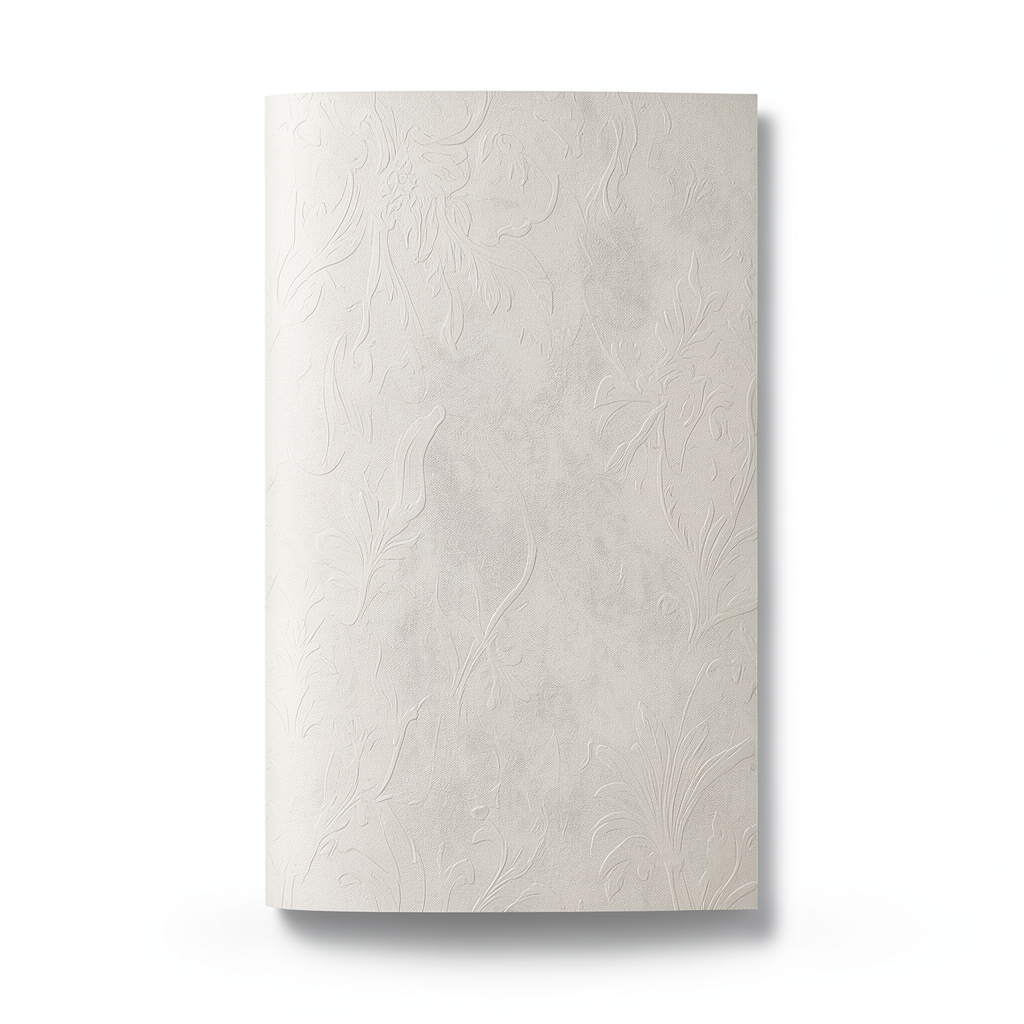 Italian Wallpaper Patterned Design 10 m x 0.70 m Pale Beige