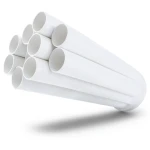 UPVC Pipes Nominal Pressure 11 Bar Size 1 ¼ Inch Thickness 1.63 mm White
