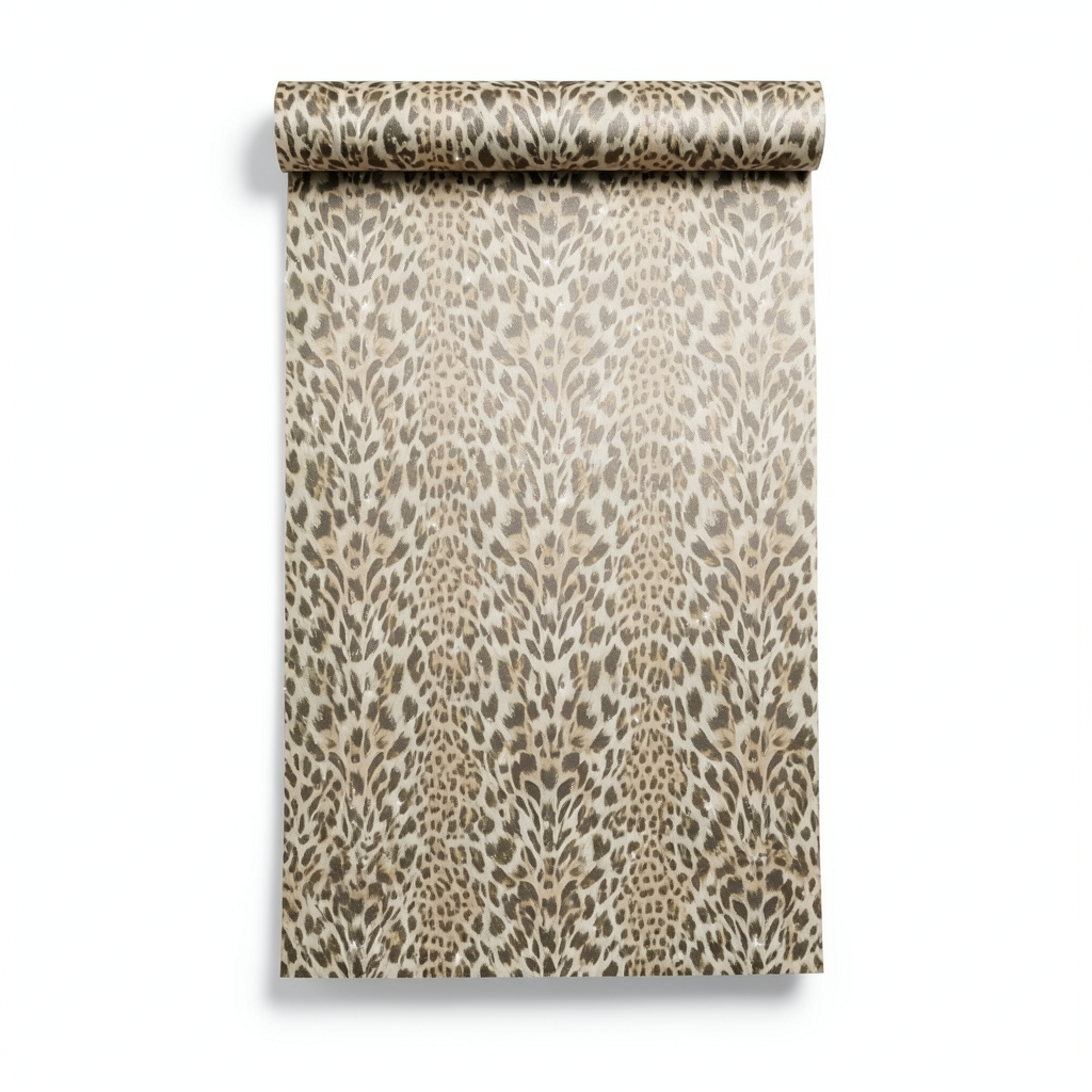 Italian Wallpaper Patterned Design 10 m x 0.70 m Beige