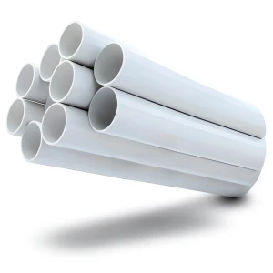مواسير UPVC ضغط 17.2 بار مقاس ½ 1 إنش سمك 2.84 مم لون أبيض