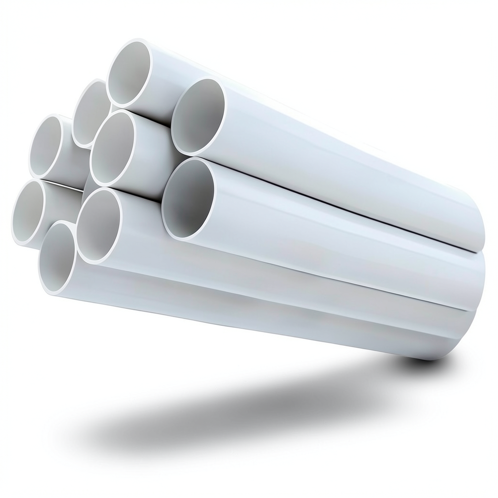 UPVC Pipes 17.2 Bar Pressure 1 ½ Inch Size 2.84 mm Thickness White