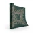Patterned Wallpaper 10 m x 0.70 m Dark Green, Model 13060 - Image 1