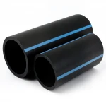 أنابيب HDPE الوطني لشبكات المياه  ضغط 8 بار قطر خارجي 315 مم سمك 9.7 مم لون اسود