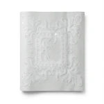 Patterned Wallpaper 10 m x 0.70 m Pale Gray, Model 13059