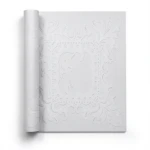 Patterned Wallpaper 10 m x 0.70 m Pale Gray, Model 13059