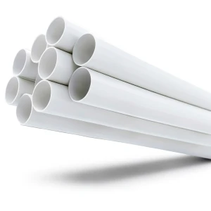 UPVC Pipes Pressure 17.2 Bar Size 8 Inch Thickness 12.9 mm White