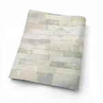 German stone wallpaper, size 10 m x 0.53 m, light beige color, model 475111 